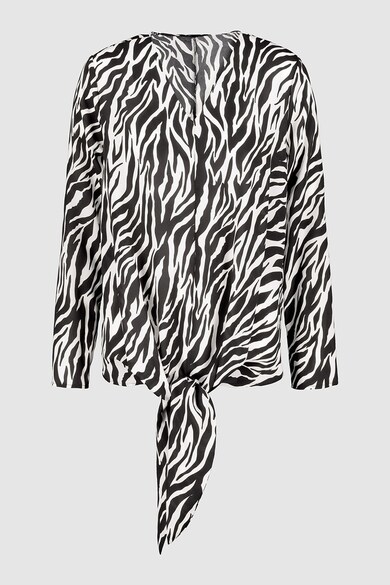 NEXT Bluza cu prindere frontala si imprimeu cu zebra Femei