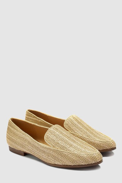 NEXT Pantofi loafer din material textil, cu aspect impletit Femei