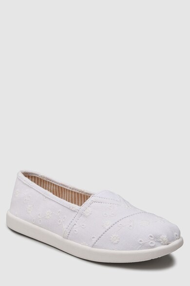 NEXT Pantofi slip-on de panza cu broderii Fete