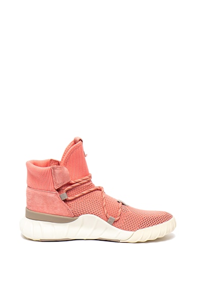 adidas Originals Pantofi sport mid-high slip-on cu insertii de piele intoarsaTubular X 2.0 Femei