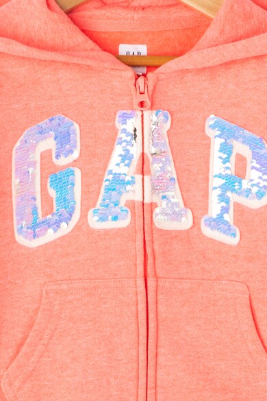 GAP Hanorac cu imprimeu logo si captuseala din fleece 1 Fete