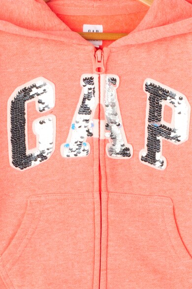 GAP Hanorac cu imprimeu logo si captuseala din fleece 1 Fete