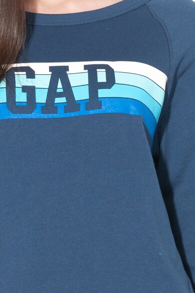 GAP Bluza sport cu logo si dungi Femei