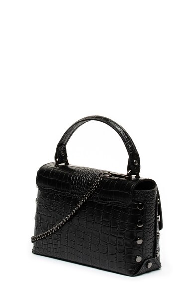 Chiara Canotti Geanta crossbody de piele, cu model crocodil Femei