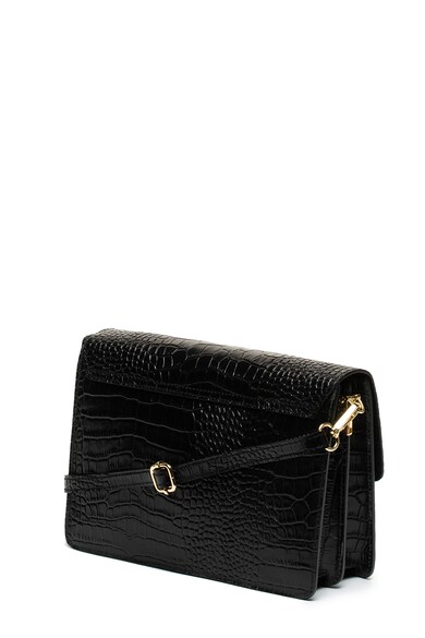 Chiara Canotti Geanta crossbody de piele, cu aspect reptila Femei