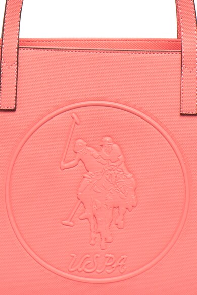 U.S. Polo Assn. Чанта от еко кожа с релефно лого Жени