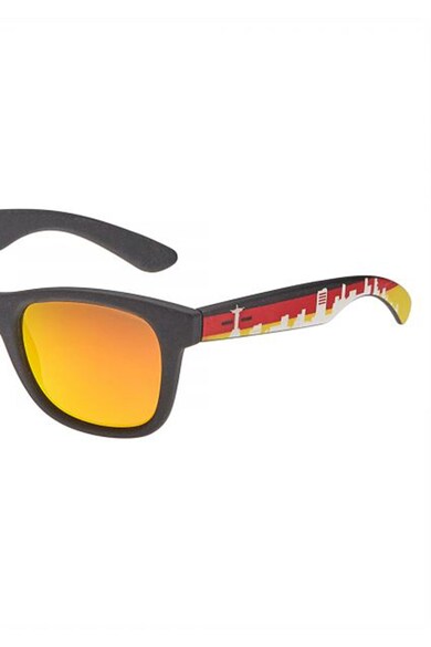 ITALIA INDEPENDENT Ochelari de soare wayfarer unisex, cu lentile oglinda in degrade Barbati