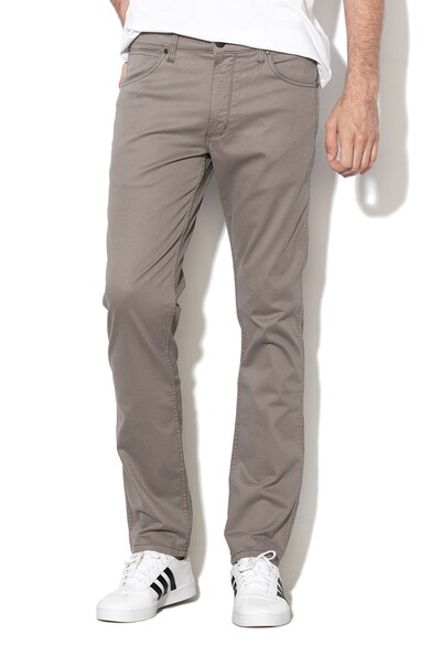 Wrangler Панталон със ситен десен и права кройка Мъже