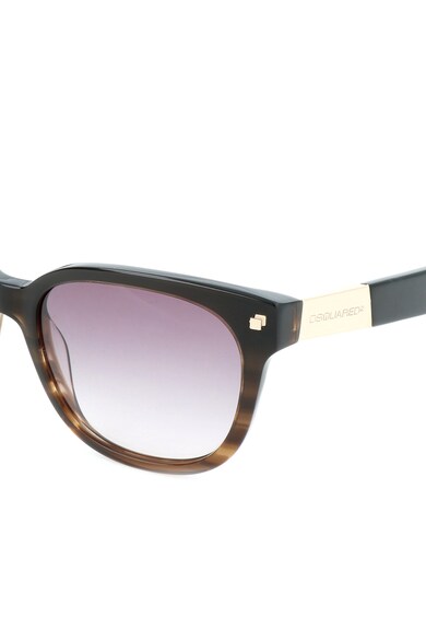 Dsquared Ochelari de soare patrati unisex, cu lentile in degrade Femei