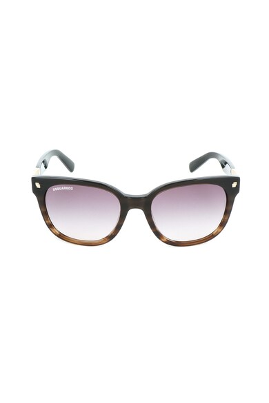 Dsquared Ochelari de soare patrati unisex, cu lentile in degrade Femei