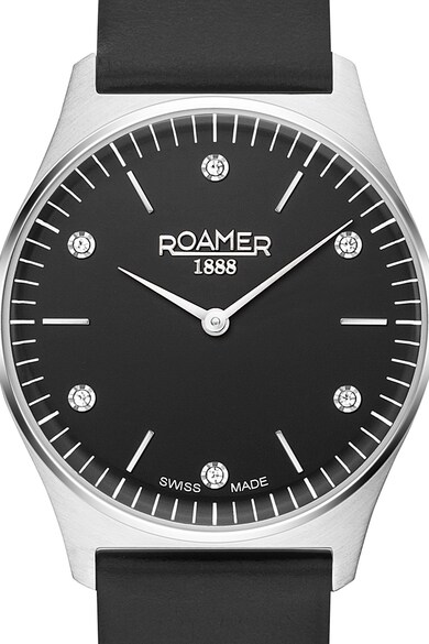 Roamer of Switzerland Ceas analog rotund, decorat cu zirconia Femei