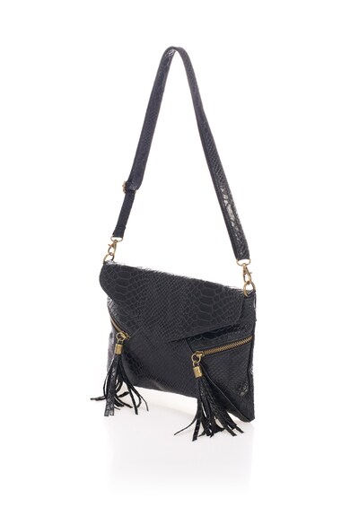 Zoe & Noe Geanta crossbody de piele, cu model piele de reptila Nuragus Femei