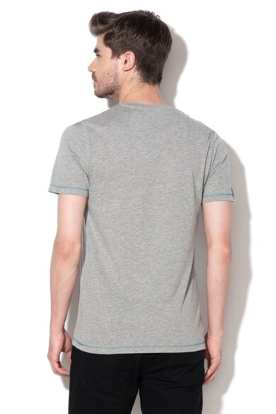 Jack & Jones Tricou din bumbac organic, cu imprimeu grafic Tauk Barbati