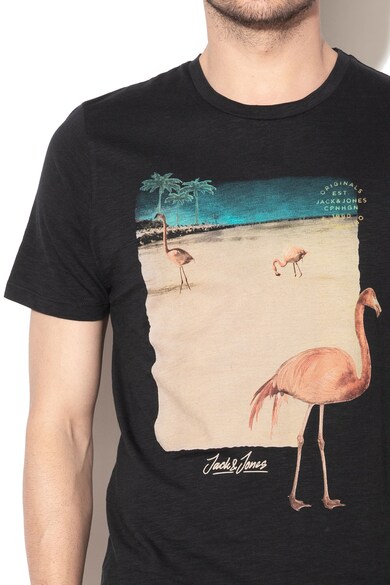 Jack & Jones Tricou cu model tropical Traveller Barbati