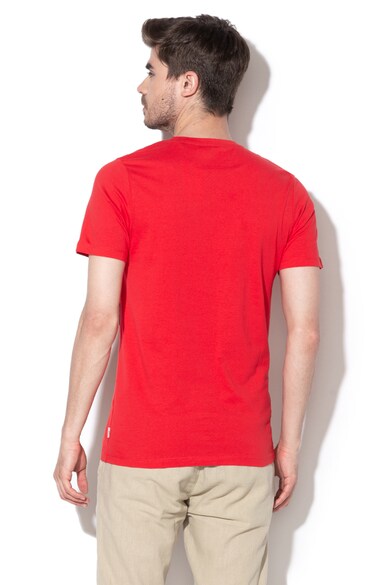 Jack & Jones Tricou slim fit cu decolteu la baza gatului si logo Stairs Barbati