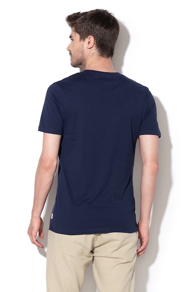 Jack & Jones Tricou slim fit cu decolteu la baza gatului si logo Stairs Barbati