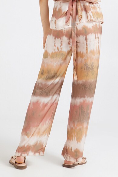 Motivi Pantaloni drepti cu model tie-dye Femei