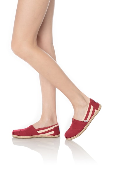 TOMS Pantofi slip-on tip espadrile cu logo Classic Femei