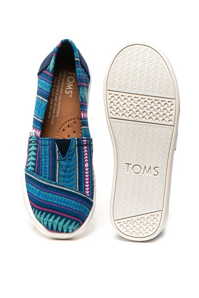 TOMS Pantofi slip-on tip espadrile Cobalt Baieti