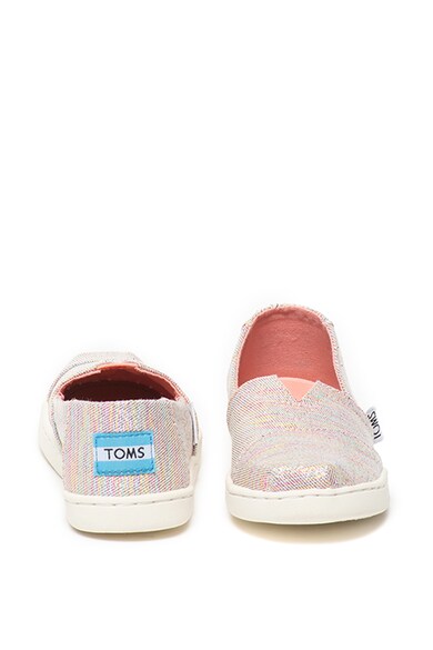 TOMS Pantofi slip-on cu insertii lucioase Classic Fete