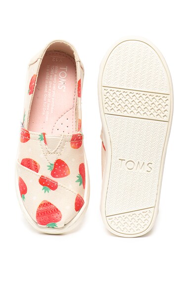 TOMS Classic epermintás bebújós cipő Lány