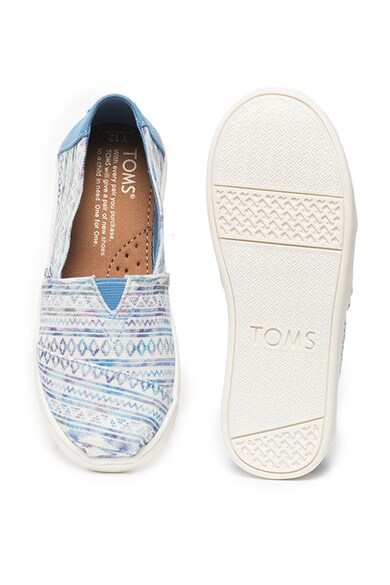 TOMS Avalon mintás bebújós cipő Fiú