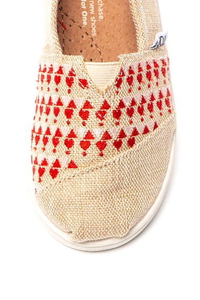 TOMS Pantofi slip-on de panza cu broderii Fete