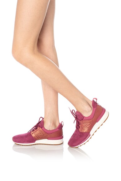 New Balance Спортни обувки 574 с кожа и мрежести зони Жени