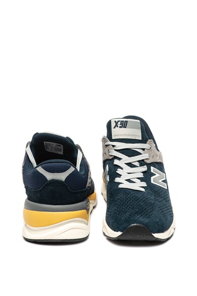 New Balance Pantofi sport slip-on cu insertii de piele intoarsa X-90 Barbati