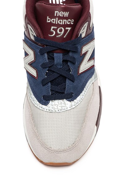 New Balance 597 nyersbőr sneaker bőrrészletekkel férfi