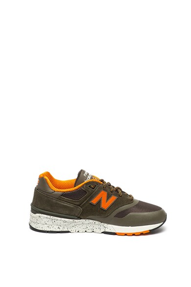 New Balance 597 nyersbőr sneaker hálós betéttel férfi