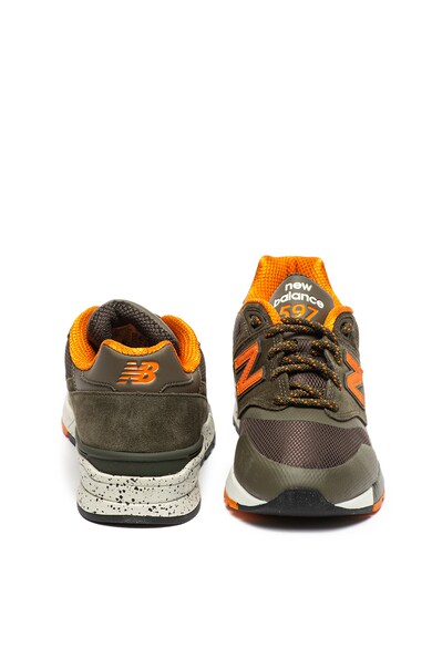 New Balance 597 nyersbőr sneaker hálós betéttel férfi