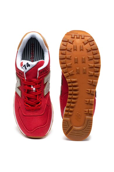 New Balance Pantofi sport cu aplicatie logo contrastanta 574 Barbati