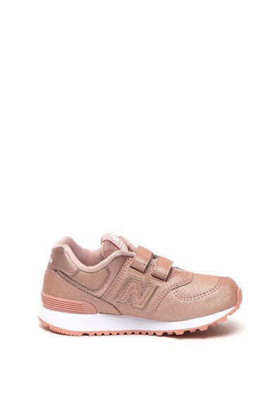 New Balance 574 tépőzáras műbőr sneaker Fiú