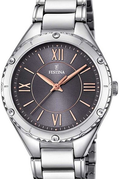 Festina Ceas rotund cu bratara metalica Femei