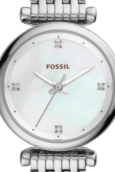 Fossil Ceas analog incrustat cu zirconia Femei