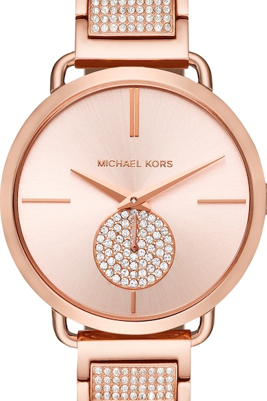 Michael Kors Ceas rotund decorat cu cristale Femei