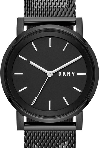 DKNY Овален часовник от неръждаема стомана Жени