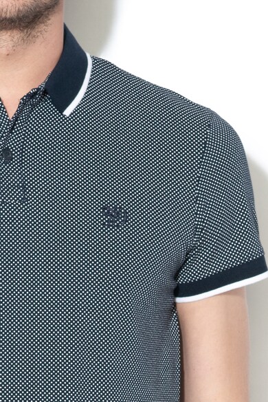 Tom Tailor Tricou polo cu imprimeu cu buline Barbati