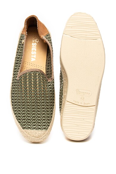 La Siesta Espadrile slip-on cu aspect impletit Tomillo Barbati