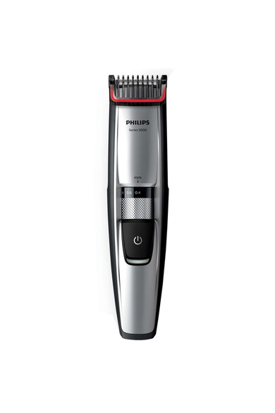 Philips Masina de tuns barba  BT5205/16, Acumulatori, Lame din otel, 0.4 - 7 mm, 17 Trepte, Argintiu Barbati