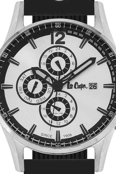 Lee Cooper Szilikonszíjas chrono karóra férfi