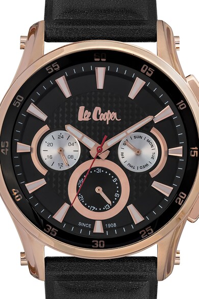 Lee Cooper Ceas cu functii multiple si curea de piele Barbati