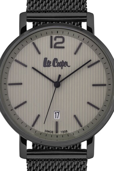 Lee Cooper Аналогов часовник с мрежеста верижка Мъже