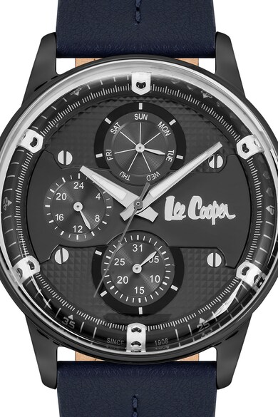 Lee Cooper Ceas cu functii multiple si curea de piele Barbati