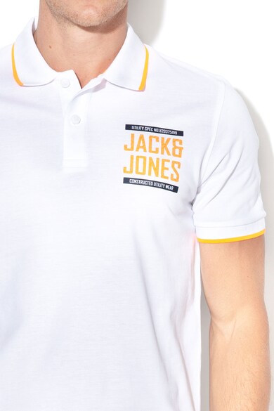 Jack & Jones Tricou polo cu terminatii contrastante Gerard Barbati