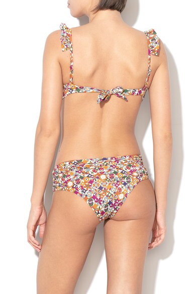 Golden Point Costum de baie cu doua piese si imprimeu floral Femei