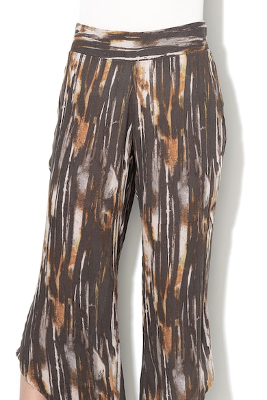 Free People Pantaloni cu imprimeu abstract si croiala ampla Femei