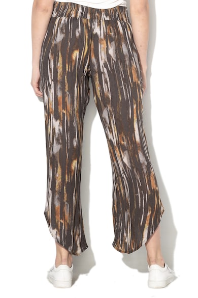 Free People Pantaloni cu imprimeu abstract si croiala ampla Femei