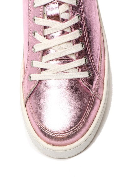 Free People Pantofi sport flatform, de piele Letterman Femei